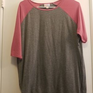 Lularoe raglan sleeve Irma tunic